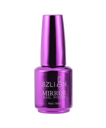 Glitter Gel Polish Mirror Nail Polish Mirror Effect Glitter Gel Nail Polish Shiny Metal Nail Polish Metallic Lacquer Women Nail Polish Red Nail Polish Miss Metallic Paint Manicure