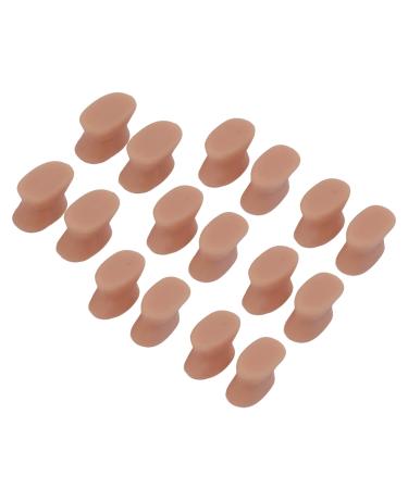 Silicone Toe Spacers 8 Pairs Reduce Friction Silicone Toes Corrector Align Toes Relieve Bunion Pain for Daily Use