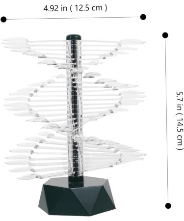 minkissy Nail Stands for Nail Art Nail Practice Holder Nail Tips Display Holder Clear Nail Sample Stick Nail Stand Display Nail Art Supply Nail Practice Stand Spiral Nail Manicure Acrylic - Buy Online on GoSupps.com