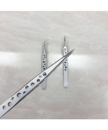 NBGGFF Tweezers Tweezers are Used for Welding and Maintenance Tweezers Manual Tweezers Hand Tools Thickened Tweezers Perforated Tweezers Super-hard Anti-slip Tweezers(12) - Buy Online on GoSupps.com