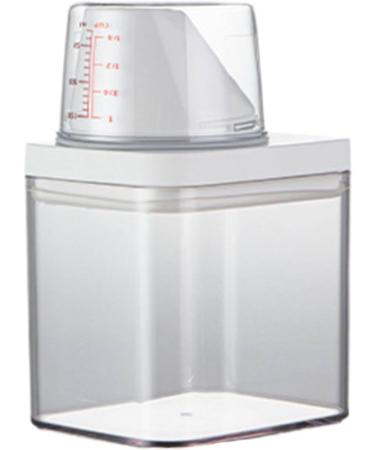 Laundry Detergent Dispenser 1500ml Laundry Powder Container Reusable Laundry Bottles Washing Up Powder Container For Home - Buy Online on GoSupps.com