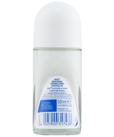 Nivea for Men Deodorant Roll On 1.69 oz (Whitening Powder) Pack of 3 - Buy Online on GoSupps.com