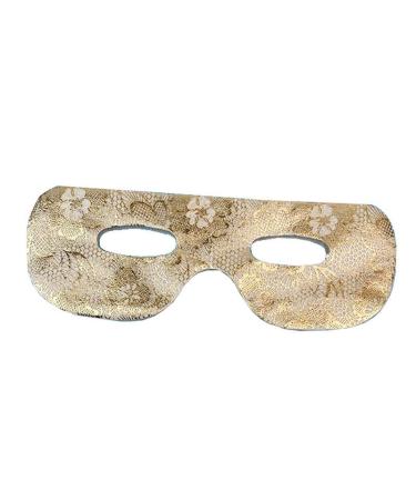 100PCS Gold DIY Eye Mask Under Eye Patches Pre-Cut Nose Paper Film Eye Pad Cooling Eye Patch for Puffy Eyes Spa Skincare