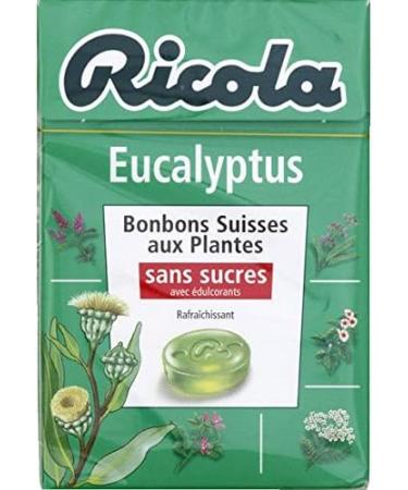  Ricola Ricola - Swiss Eucalyptus Herbal Sweets Sugar-Free with Sweeteners - 50g - Pack of 4 - Price Per Pack - Fast Delivery in Metropolitan France within 3 Business Days - Buy Online on GoSupps.com