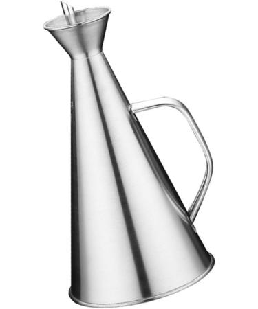 Zerodeko 3pcs Oil Holder Olive Oil Bottle Dispenser Vinegar Bottle Olive Oil Dispenser Cooking Oil Dispenser Kitchen Things Olive Oil Nozzle Oil Decanter Container Stainless Steel mediumx3pcs As Shownx3pcs - Buy Online on GoSupps.com