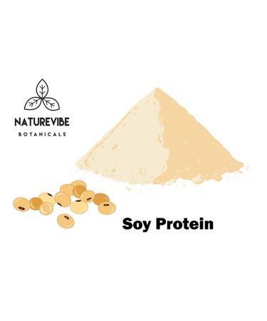 Naturevibe Botanicals Organic Soy Flour 1lb - Non-GMO, Gluten Free, Protein & Iron Rich - Buy Online on GoSupps.com