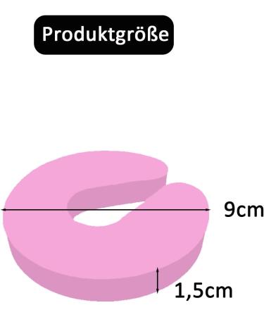 Catelves 6-Piece Door Clamping Protection - Foam Door Stoppers for Baby & Child Safety - Buy Online on GoSupps.com