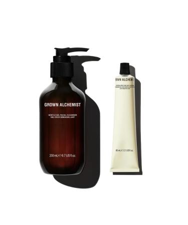 Grown Alchemist Gentle Gel Facial Cleanser (200ml) + Hydra Restore Day Cream (65ml) Set