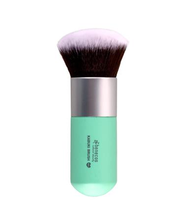 benecos - natural beauty Kabuki brush - vegan - suitable for people allergic to animal hair 1 x 1 pc