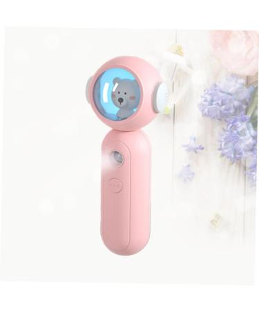 PLAFOPE 1pc Air Humidifier Handheld Facial Mister Nano Steamer Mister Facial Steamers Sprayer Pink 13.60X5.50X4.90CM Pink - Buy Online on GoSupps.com