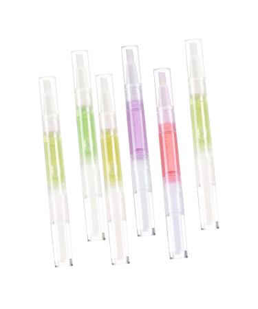 VINTORKY 6pcs Softening Finger Oil Nail Trimming Oil Cuticle Nourishing Oil Nail Care Oil Liquid