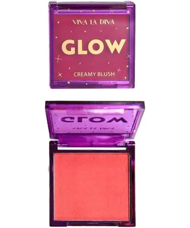  Viva la Diva Viva la Diva Glow Mousse Blush - Colour N1 Burgundy - Foam Blush with Gloss Finish for an intense natural pop of colour - Buy Online on GoSupps.com