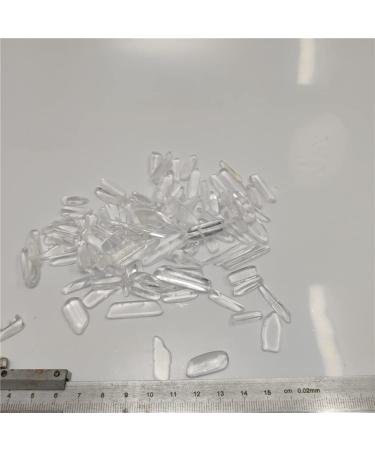 Home Decoration 8-18mm Natural Clear Crystal White Quartz Cluster Point Pillar Wand Specimen Minerals Stones Home Goods ZJGIDTEM 8-18mm 100g - Buy Online on GoSupps.com