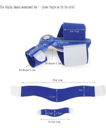 Big Toe Separator for Valgus Correction Postoperative Care - Adult Day/Night Pain-Free Correction B4 - Buy Online on GoSupps.com