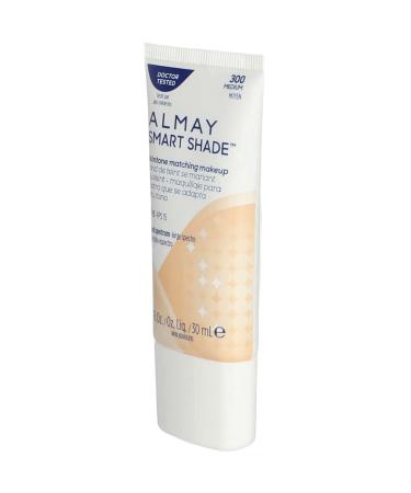 Almay Smart Shade SPF 15 Foundation Makeup - 1fl oz (300 Medium) - Buy Online on GoSupps.com