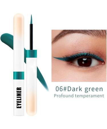 Color Eyeliner - Soft tip waterproof and quick drying 12 colors long lasting Makeup lasts forever! (6) - Buy Online on GoSupps.com