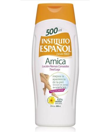Instituto Espanol Arnica Relax Heels Cream and Instituto Espanol Instituto Espanol ARNICA tired legs lotion 500 ml -Set of 2 - Buy Online on GoSupps.com