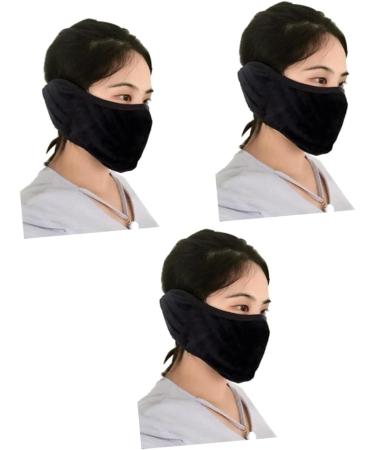 Galpada 2-Piece Winter Skiing Masks - Dustproof Mouth Protection | Black Cycling & Sports Earmuffs for Men & Women - Buy Online on GoSupps.com