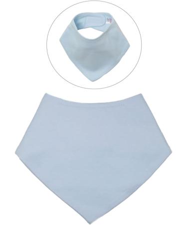 Royal Icon Baby Bandana Bibs - Stylish and Functional Dribble Bibs for 0-6 Months | Soft & Absorbent Set for Newborn Boys & Girls - 6 Blue Pieces - Buy Online on GoSupps.com