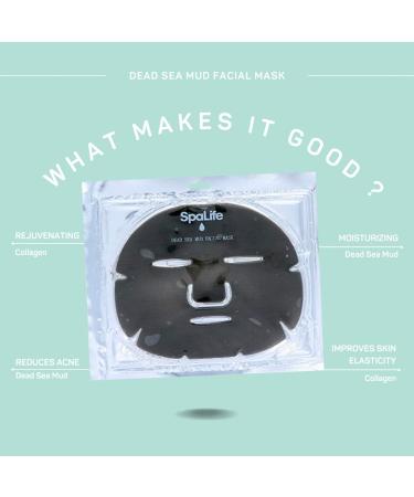 SpaLife Ultimate Facial Anti-Aging Face Mask - 12 Treatments | Rejuvenate and Hydrate Your Skin - Buy Online on GoSupps.com