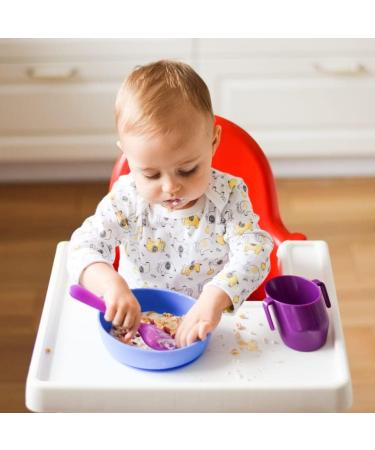 Doidy Baby Suction Bowl for Weaning 300ml - Non-Slip Feeding Bowl - Blue - Buy Online on GoSupps.com