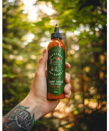 Heartbeat Hot Sauce - Camp Sauce All Purpose Condiment for Outdoor Adventures 177ml (2 Bottles) 177 ml (Pack of 2) - Buy Online on GoSupps.com