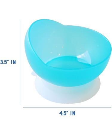 High-Low Scoop Bowl with Suction Base | Adaptive Self-Feeding Dish for Elderly & Special Needs Adults - Ideal for Parkinson's, Dementia, Stroke, Tremors - Buy Online on GoSupps.com