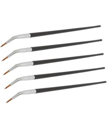 Ultra Fine Brush Soft Fiber Hair Dual Use Ergonomic Handle Portable Design Brush for Gel Brow Powder Concealer - Buy Online on GoSupps.com