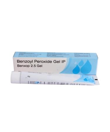 Benxop Benzoyl Peroxide 2.5% Acne Cream 20g - Effective Pimple Treatment for Unisex Adults | Fast International Shipping - Buy Online on GoSupps.com
