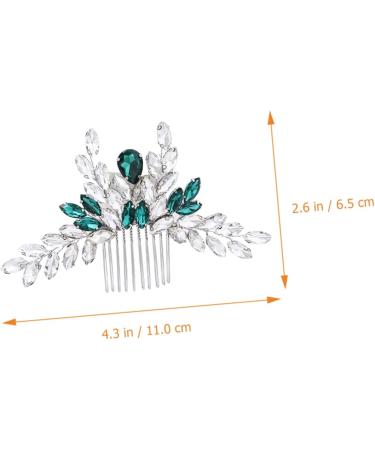 Didiseaon Bridal Comb Hair Decorations Bride Hair Clip Hair Teasing Comb Decorative Hair Clips Hair Side Comb Rhinestone Hair Clip Accessories The Side Alloy Dinner Party Hair up - Buy Online on GoSupps.com