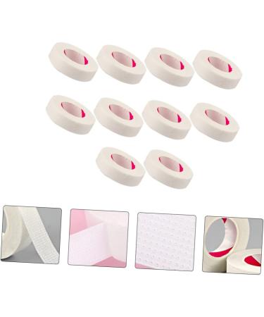 Didiseaon 10 Rolls Grafting Tape Extend Eyelash Miss Non-woven Tape White - Buy Online on GoSupps.com