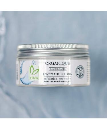 ORGANIQUE Enzymatic Herbal Peeling with AHA Acids and Bio-active Extracts for effective skin renewal anti-inflammation and soothing effects - Buy Online on GoSupps.com