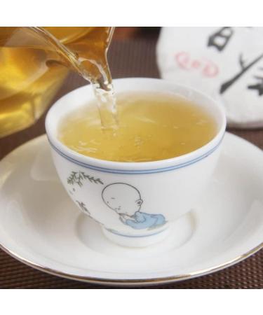 HQZM Yunnan Small Cakes Of Xigui Ancient Tree Puer Raw Tea Pure Flavor 50g * 10pcs Unique Tea Charm - Buy Online on GoSupps.com