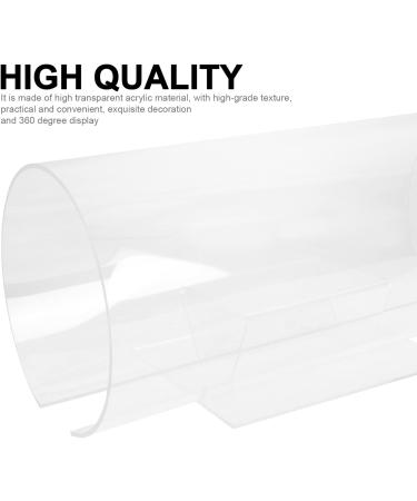 Topbathy Acrylic Hair Display Stand - Hair Organizer for Teens & Women Jewelry Tower Transparent Design - Buy Online on GoSupps.com