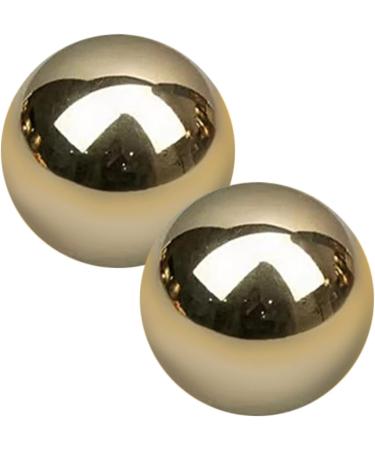 Beavorty Brass Gymnastics Balls - Set of 4 Decorative & Massage Hand Rolling Balls for Home & Fitness - Buy Online on GoSupps.com