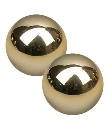 Angoily 2st gymnastics ball made of brass hand massage devices massage roller ball precision balls made of massive massage ball portable massage balls storage balls made of chrome steel wrist