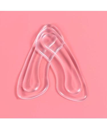 10 Pack Silicone Heel Pillow Pads - Clear Gel Self-Adhesive Shoe Grips & Insoles for Women's Foot Care - Buy Online on GoSupps.com