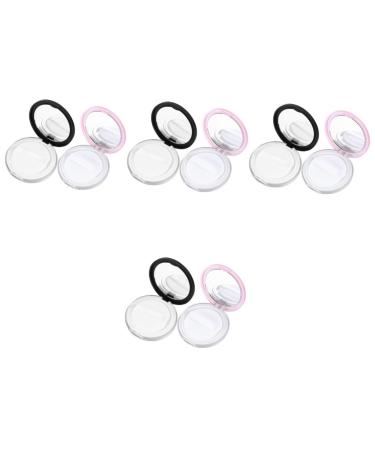 Beavorty 8 Sets powder puff storage box loose powder makeup body powder container face sponge for makeup travel powder container makeup egg sponge eye foundation makeup clamshell mini