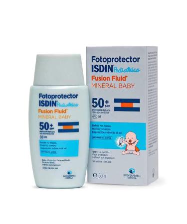 ISDIN Fotoprotector Pediatrics Fusion Fluid Mineral Baby SPF50+ 50 ml