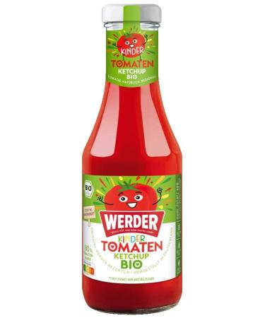 Werder ORGANIC Children's Tomato Ketchup - 6x450ml | Buy Online - International Shipping Available - Buy Online on GoSupps.com