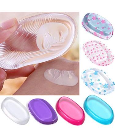 Buy Silicone Makeup Sponges - 2 Pack | Perfect for Liquid Foundation Highlighter Concealer & Primer - International Shipping Available - Buy Online on GoSupps.com