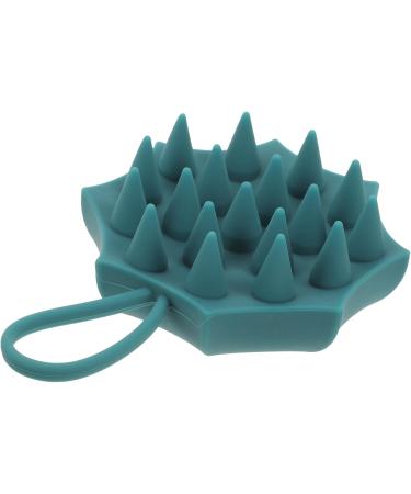 Healvian 2PC Shampoo Brush & Scalp Massager - Hair Cleaning Tool for Ultimate Shower Experience | Pebble Gel Headwear 11.50x8.60cm - Buy Online on GoSupps.com