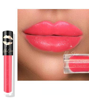 G n rique Interookie Matte Lip Glaze Bling Matte Lip Color Lipstick Crystal Diamond Fine Glitter (209)
