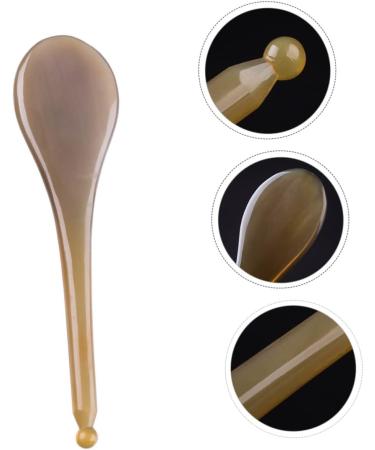 Beaupretty 2 pcs Yak Skull Gua Sha Massage Board - Facial & Body Scraping Plate Massager | Premium Ox Horn 13x3.5cm | International Shipping - Buy Online on GoSupps.com