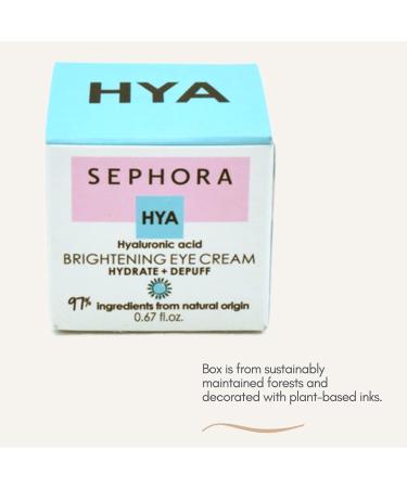 Sephora Brightening Gel Eye Cream with Hyaluronic Acid - Hydrating, Depuffing, Anti-Aging, Dark Circle & Brightening - Buy Online on GoSupps.com