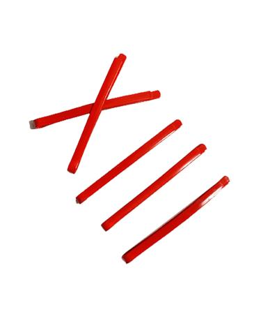 Dendeng Hair Clips | Metal Pony Clip & Red Punk Bobby Pins | Slipproof Side Clips for Cosplay Hairstyles - Buy Online on GoSupps.com