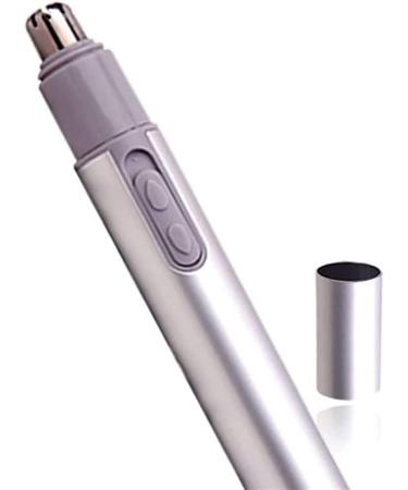 Mini Battery-Powered Nose & Ear Hair Trimmer - Stainless Steel Blades for Precision Grooming | Global Shipping Available - Buy Online on GoSupps.com