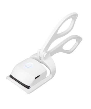 Heated Eyelash Curler ANGGREK Heated Eyelash Curler Rechargeable Heated Electric Eyelash Curler with 2 Temperature Gears Heated Eyelash Curler Heating Eyelash Curler