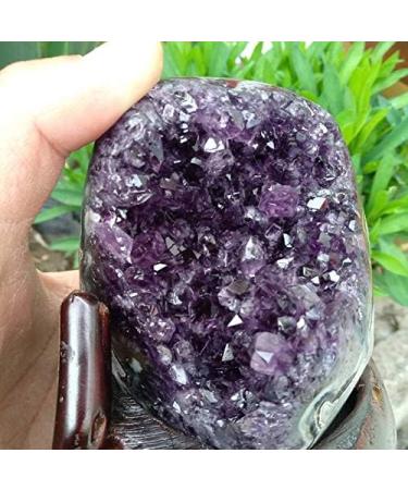 800g Amethyst Quartz - Uruguayan - Crystals - Gemstones - s - Minerals Raw Stones and Minerals dingchi Stone Mineral Specimen - Buy Online on GoSupps.com