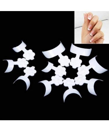 Buy Minkissy 500 pcs White Artificial Nail Tips | DIY Nail Art & Design for Beginners | International Shipping - Buy Online on GoSupps.com